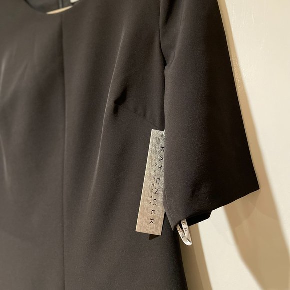 Kay Unger Jumpsuit, Size 10, Black - Picture 4 of 7